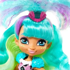 MATTEL Cave Club - Muñeca Rockelle y Tyrasaurus