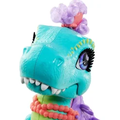 MATTEL Cave Club - Muñeca Rockelle y Tyrasaurus
