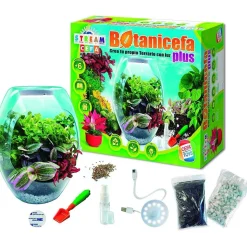 CEFA Toys - Terrario educativo con luz y libro guía Botani Plus ㅤ