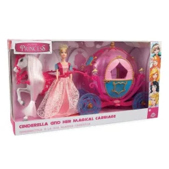 PRINCESAS DISNEY Cenicienta y su carruaje mágico* Muñecas