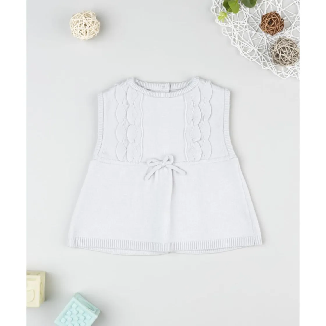 Prenatal Chaleco de punto para niña* Niña·Bebé Niña 3-36 Meses|Bebé Niña 3-36 Meses·Jerséis Y Cardigans