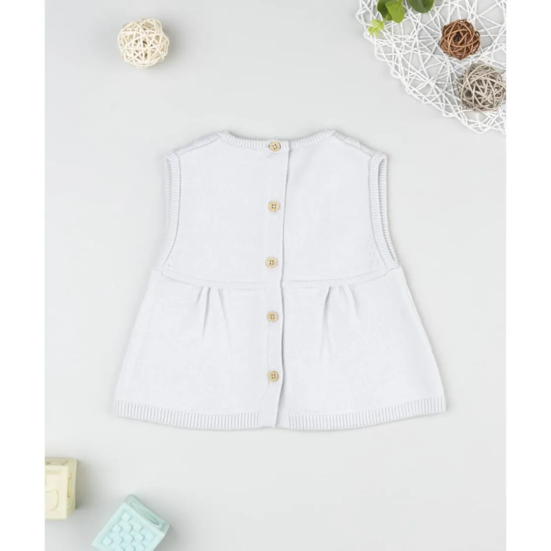 Prenatal Chaleco de punto para niña* Niña·Bebé Niña 3-36 Meses|Bebé Niña 3-36 Meses·Jerséis Y Cardigans