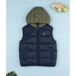 Prenatal Chaleco infantil bicolor azul y verde* Niño 2-10 Años·Jerséis Y Sudaderas|Niño·Niño 2-10 Años