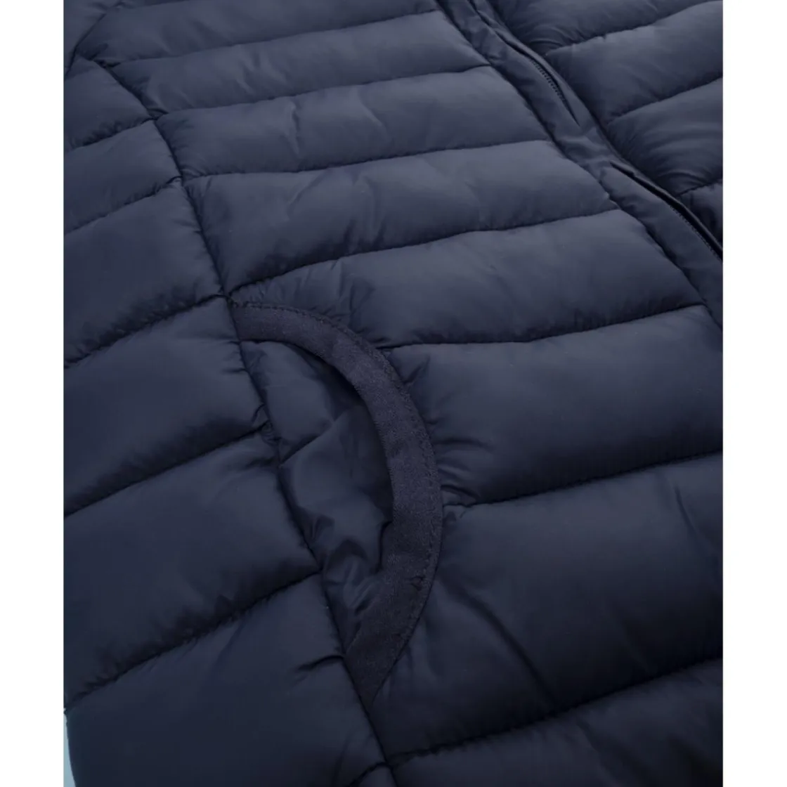 Prenatal Chaqueta azul niño con material reciclado