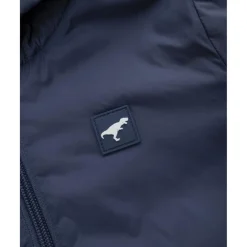 Prenatal Chaqueta cortavientos azul con forro polar