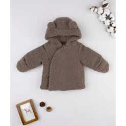 Prenatal Chaqueta marrón de borreguito para niño* Recién Nacido·Primeras Salidas|Primeras Salidas·Abrigos Y Plumíferos