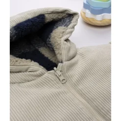 Prenatal Chaqueta reversible beige con capucha para niño* Niño·Bebé Niño 3-36 Meses|Bebé Niño 3-36 Meses·Jerséis Y Cardigans