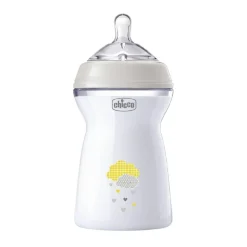 CHICCO - Biberón NaturalFeeling Flujo rápido 330 ml* Biberones Y Chupetes·Biberones