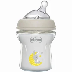 CHICCO - Biberón NaturalFeeling cristal 150 ml* Biberones Y Chupetes·Biberones