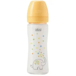 CHICCO - Biberón Perfect Easy 240ml - Amarillo* Biberones Y Chupetes·Biberones