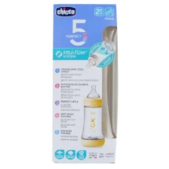 CHICCO - Biberón Perfect5 240ml - Neutro* Biberones Y Chupetes·Biberones