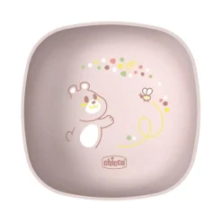 CHICCO - Bol con tapa 6M - Rosa