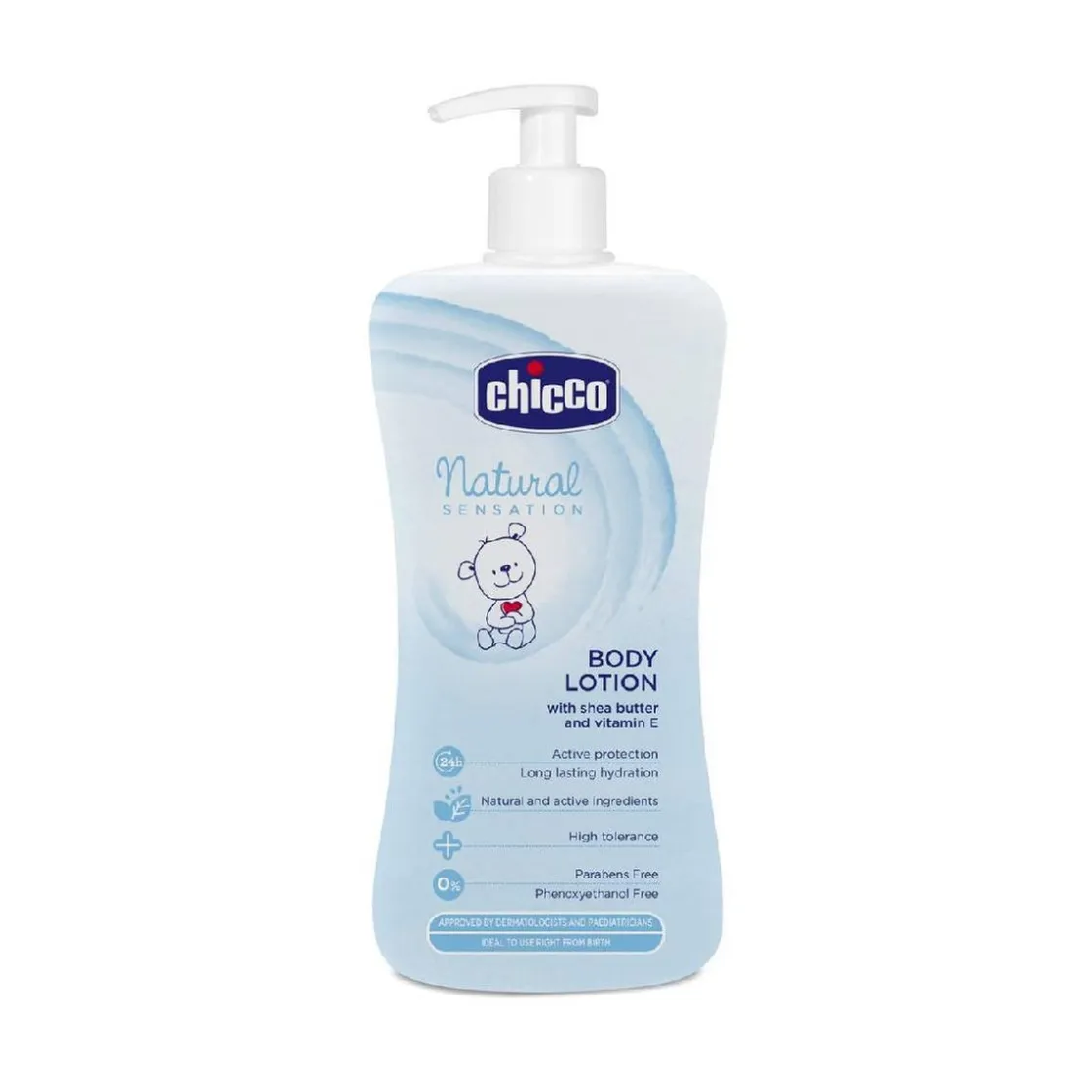 CHICCO - Crema corporal natural sensation