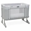 CHICCO - Cuna de colecho Next2Me Forever Ash Grey Cross Collection* Descanso·Minicunas Y Reductores