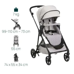 CHICCO - Duo Seety Florence beige* Trío Y Accesorios·Trío Y Dúo