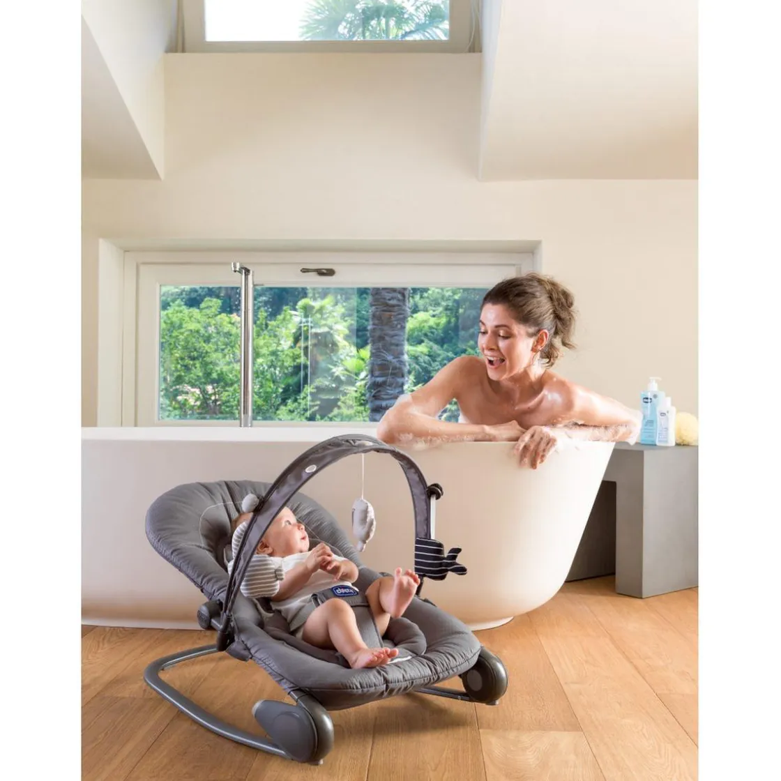 CHICCO - Hamaca Hooplá Titanium