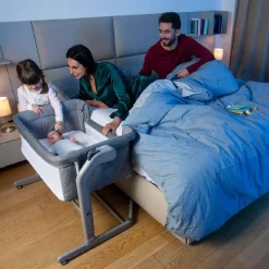 CHICCO - Minicuna Next2Me Magic Evo Dark Grey* Descanso·Minicunas Y Reductores