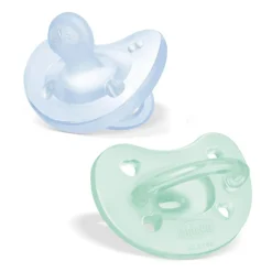 CHICCO - Pack 2 chupetes PhysioForma Soft 2-6M - Azul* Biberones Y Chupetes·Chupetes