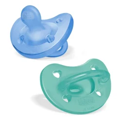 CHICCO - Pack 2 chupetes PhysioForma Soft 6-16M - Azul* Biberones Y Chupetes·Chupetes