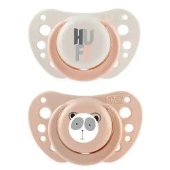CHICCO - Pack 2 chupetes Physio Air 2-6M - Rosa* Biberones Y Chupetes·Chupetes
