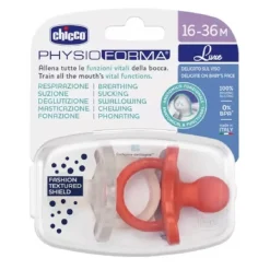 CHICCO - Pack 2 chupetes PhysioForma Luxe 16-36M - Naranja* Biberones Y Chupetes·Chupetes