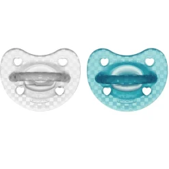 CHICCO - Pack 2 chupetes PhysioForma Luxe 16-36M - Azul* Biberones Y Chupetes·Chupetes
