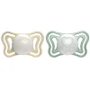 CHICCO - Pack 2 chupetes Physio Light Glow 2-6M