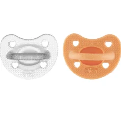 CHICCO - Pack 2 chupetes PhysioForma Luxe 6-16M - Naranja* Biberones Y Chupetes·Chupetes