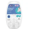 CHICCO - Pack 2 tetinas Physio - Flujo rápido