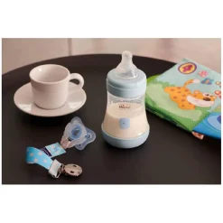 CHICCO - Set azul Perfect5 150 ml Flujo lento* Biberones Y Chupetes·Biberones