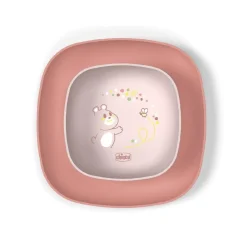 CHICCO - Set de alimentación 12M - Rosa* Preparación Comida Y Accesorios·Platos Y Cubiertos Infantiles