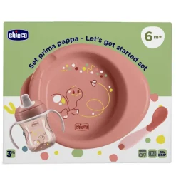 CHICCO - Set de alimentación 6M - Tortuga