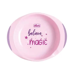 CHICCO - Set de comida rosa + 12 meses* Preparación Comida Y Accesorios·Platos Y Cubiertos Infantiles