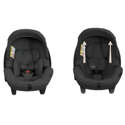 CHICCO - Silla auto Kory Plus Black Satin (40-85cm)* Sillas De Coche·De 40 A 85 Cm