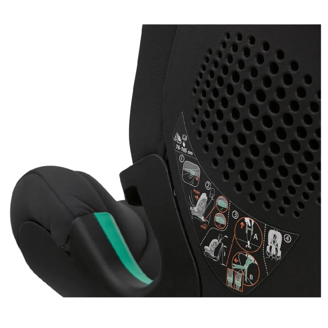 CHICCO - Silla de coche Seat&Go i-Size posh negro (76-150cm)* Sillas De Coche·Desde 100 A 150 Cm