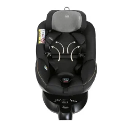 CHICCO - Silla de coche Seat105 i-Size posh negro (40-105cm)