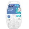 CHICCO - Tetina PhysioForma flujo medio +2 meses* Biberones Y Chupetes·Tetinas