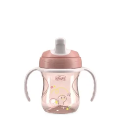 CHICCO - Vaso de Aprendizaje 6M+ 200ml - Rosa