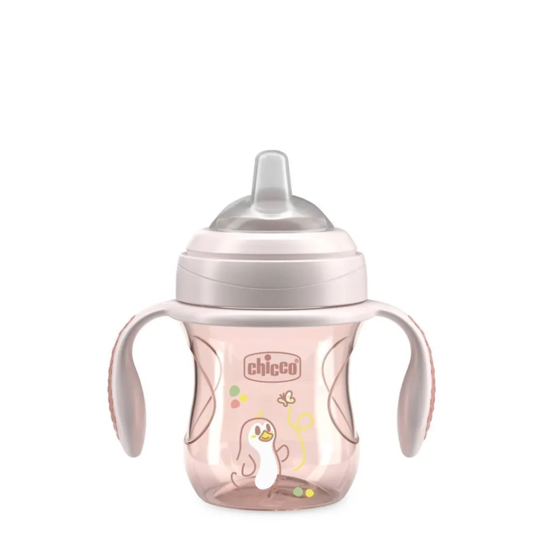CHICCO - Vaso de Transición 4M+ 200ml - Rosa