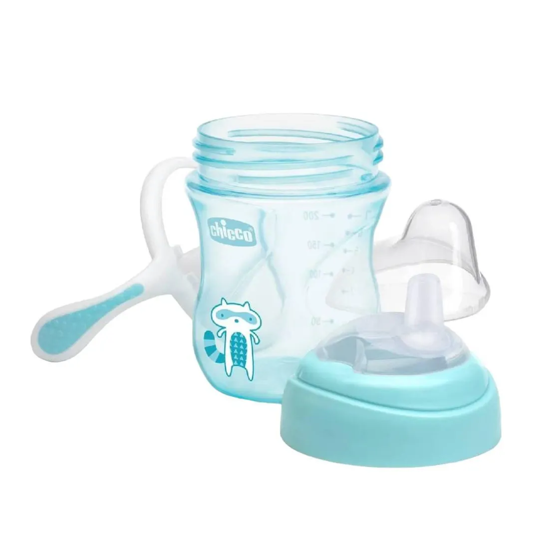 CHICCO - Vaso de transición azul