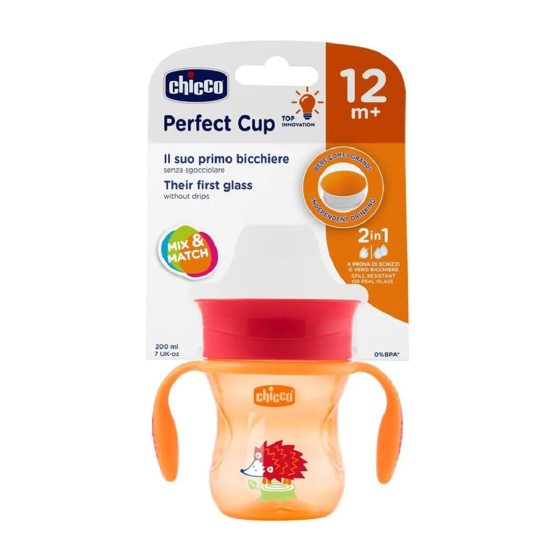 CHICCO - Vaso Perfect 360 neutra