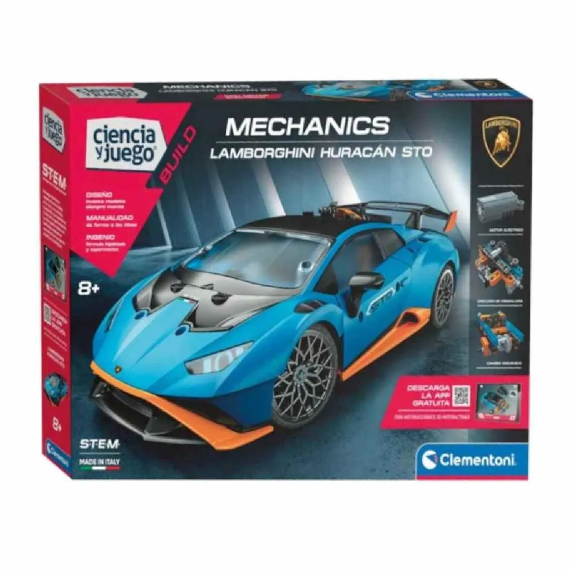 CLEMENTONI Ciencia y Juego - Mechanics: Lamborghini Huracán STO