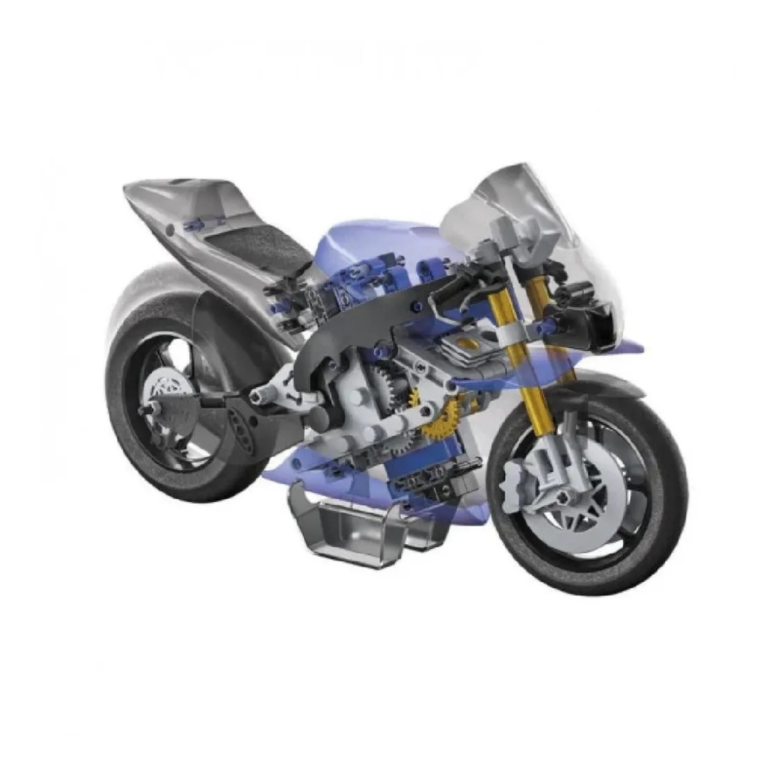 CLEMENTONI Ciencia y juego - Mechanics: Yamaha M1