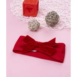 Prenatal Cinta para el pelo bebé roja con lazo* Primeras Salidas·Gorros, Viseras Y Manoplas|Recién Nacido·Primeras Salidas