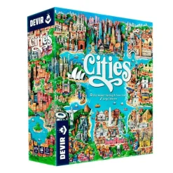 DEVIR Cities - Juego de mesa* Juegos Y Puzzles|Friki Zone