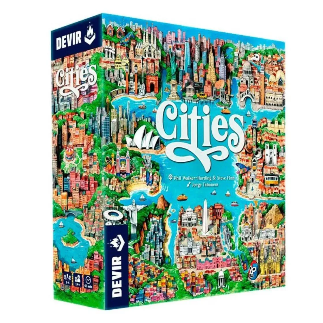 DEVIR Cities - Juego de mesa* Juegos Y Puzzles|Friki Zone