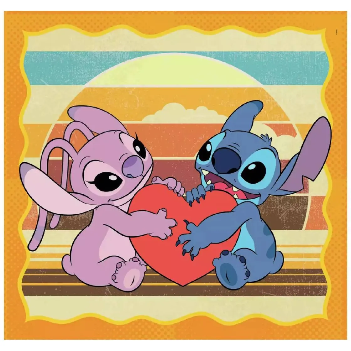 CLEMENTONI - 3 puzzles 48 piezas - Stitch