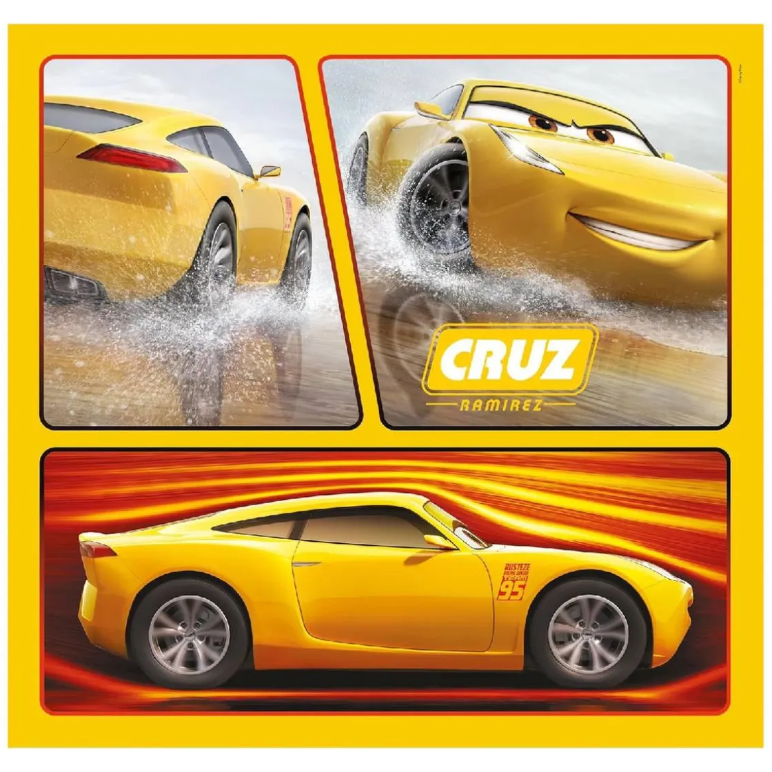CLEMENTONI - 3 puzzles 48 piezas - Cars