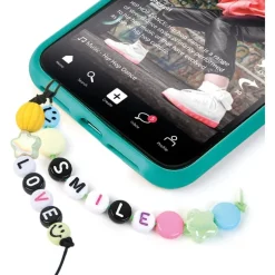 CLEMENTONI - Charms Lab hacer pulseras, collares y encantos multicolor juego creativo ㅤ* Estilo De Vida