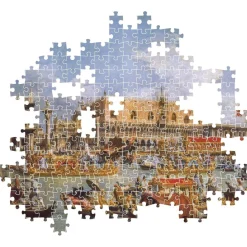 CLEMENTONI - Colección de rompecabezas: el regreso del Bucentauro en el día de ascensión, 1000 piezas ㅤ